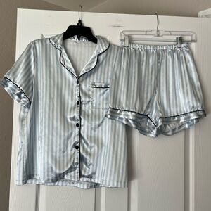 Lyaner Satin Pajama Set